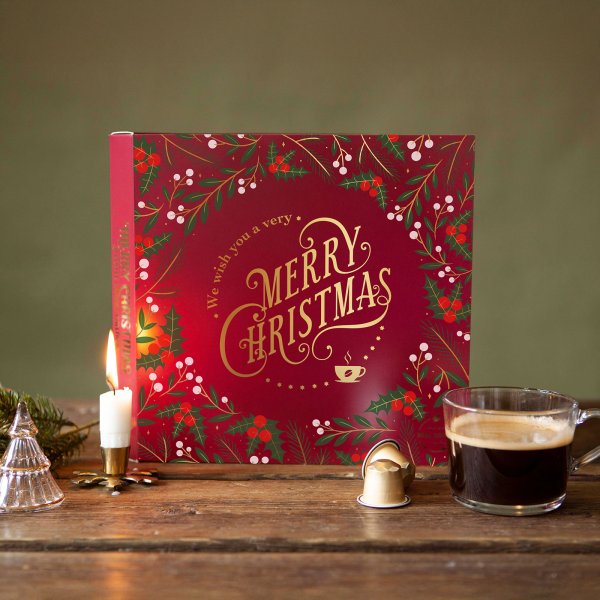 Advent calendar, Red - 24 pods