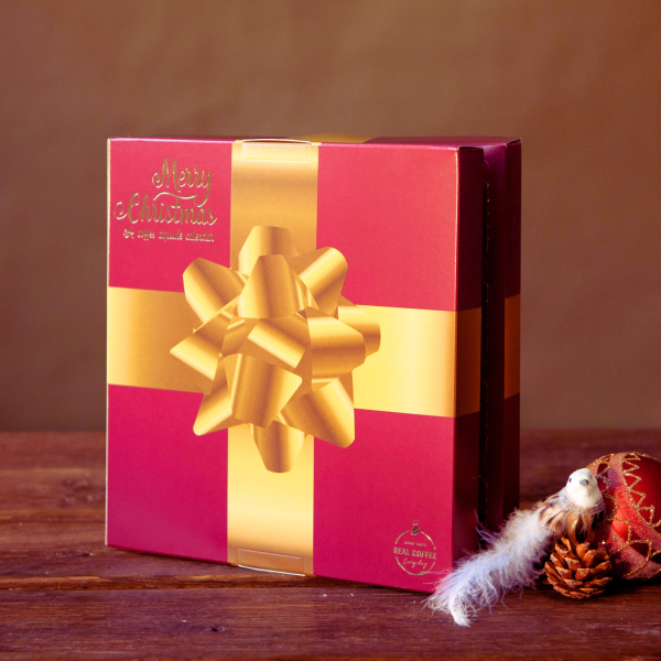 Julekalender, Rd med 48 kapsler