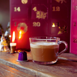 Julekalender, Rd med 48 kapsler