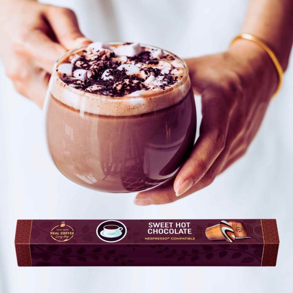 Sweet Hot Chocolate for Nespresso®, 40 pods