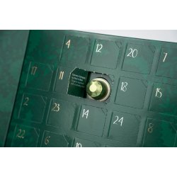 Julekalender, Gr�n/Multi med 24 kapsler