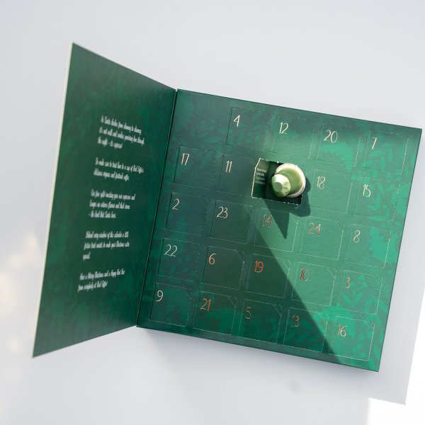 Advent calendar, Green - 24 pods