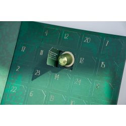 Advent calendar, Green/Multi - 24 pods