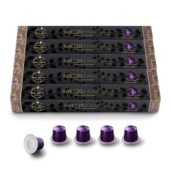 100 Pods Espresso Arezzo Decaf 